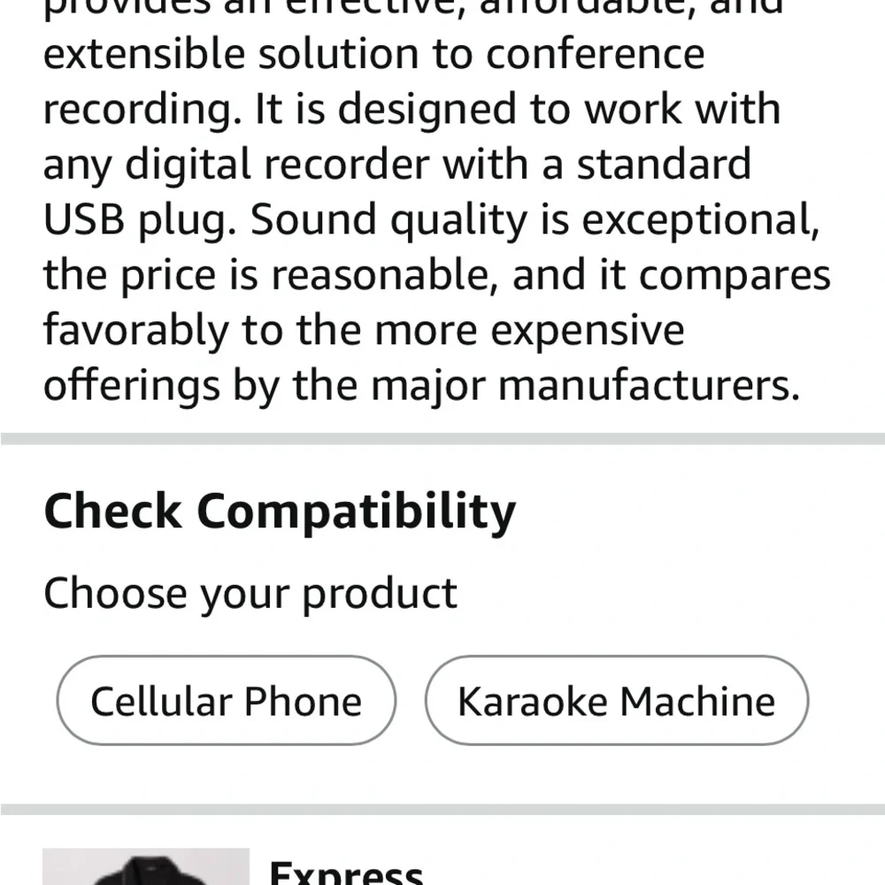 Black USB Computer Microphone